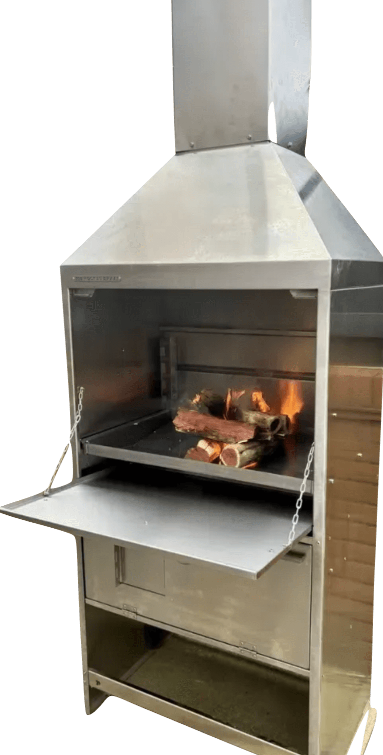 800 Freestanding Braai Rocket Stove